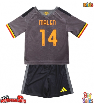 AS Roma Donyell Malen #14 Replica Third Stadium Kit for Kids 2026-27 Short Sleeve (+ pants)